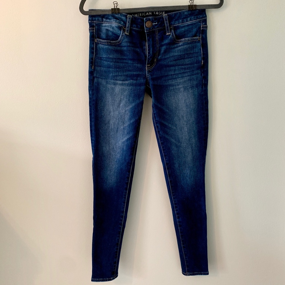 American Eagle Jegging Darkwash (pbj002)